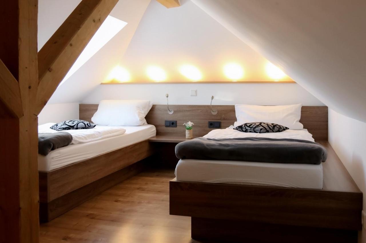 Hotel Gasthof Metzgerei Drei Linden Fulda Esterno foto