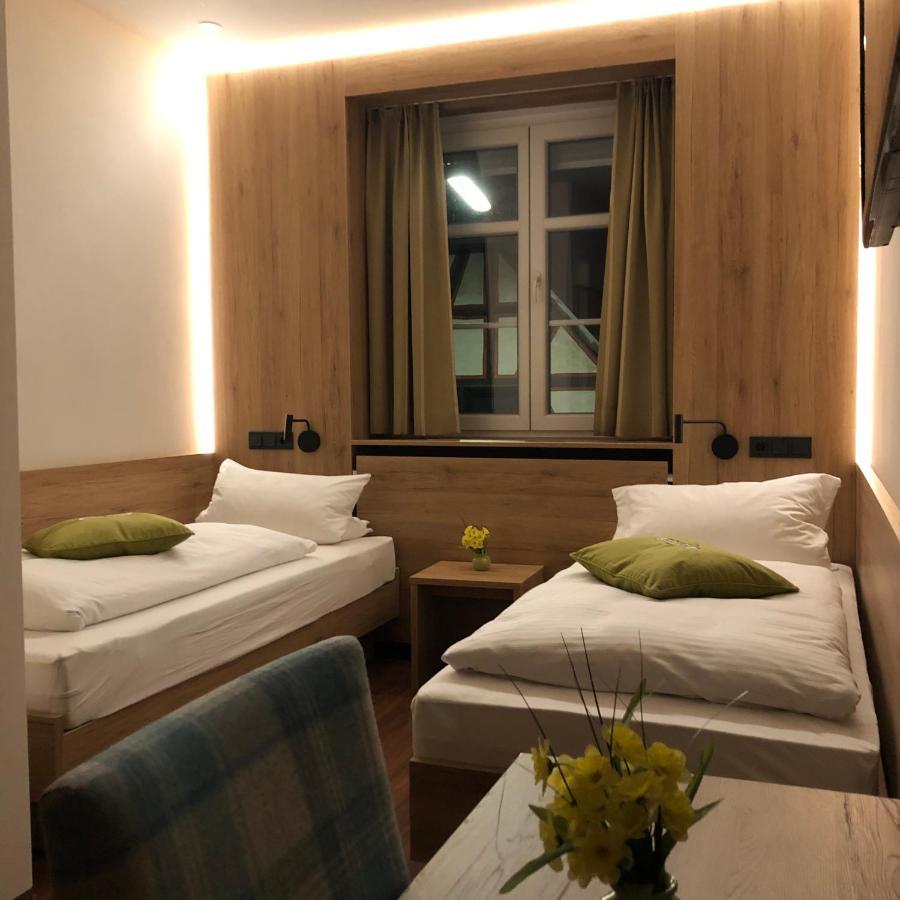 Hotel Gasthof Metzgerei Drei Linden Fulda Esterno foto